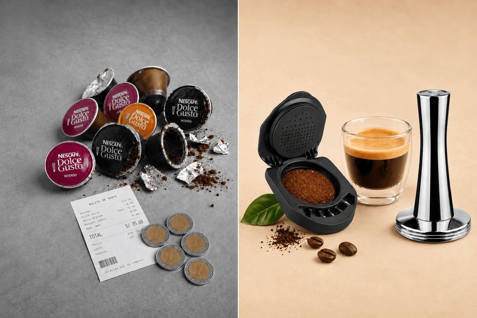 Kit Cápsula Dolce Gusto Recargable + Tamper - Gallery 8