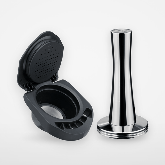 Cápsulas Dolce Gusto Recargables Premium + Tamper de Acero