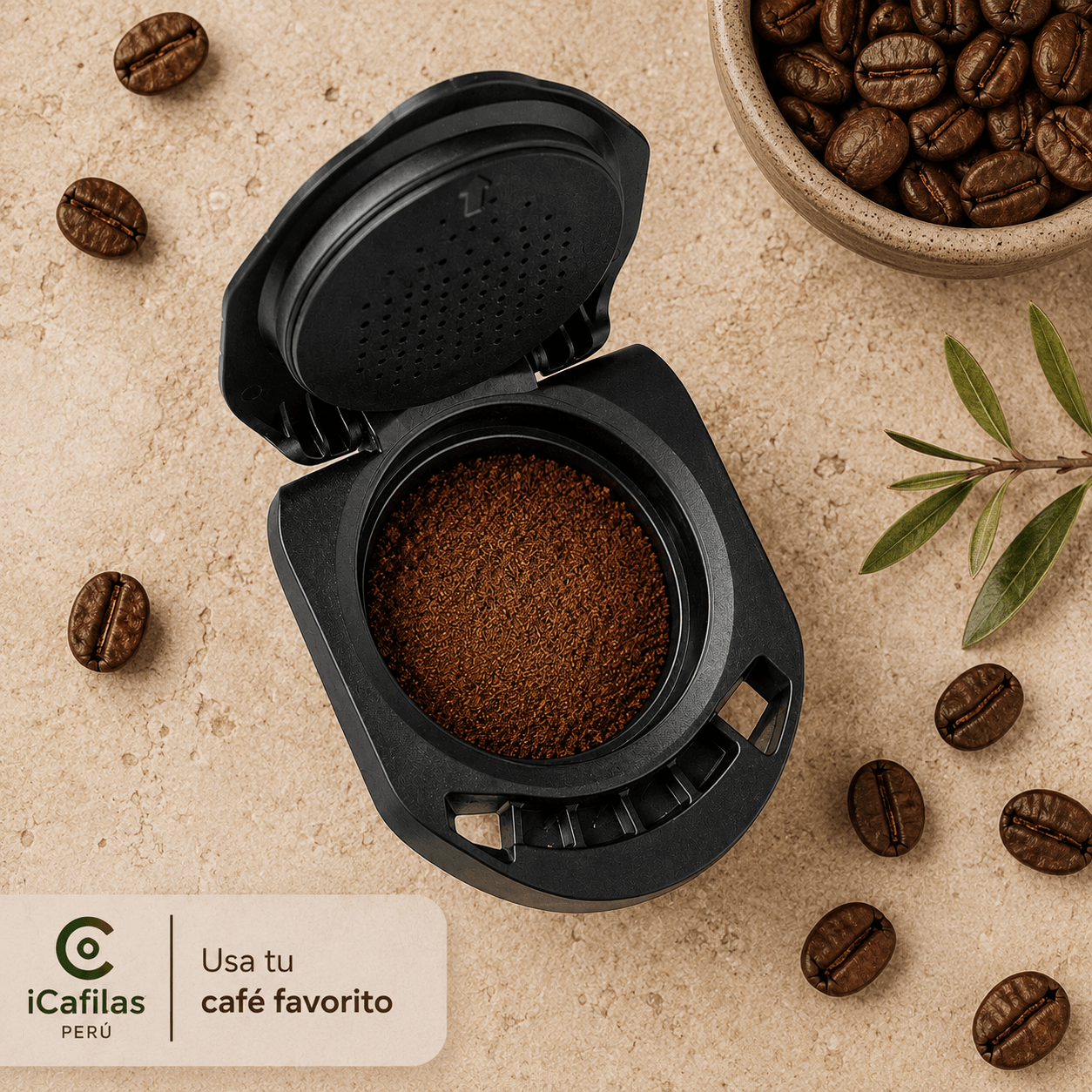 Cápsulas Dolce Gusto Recargables Premium + Tamper de Acero - Gallery 4
