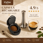Cápsulas Dolce Gusto Recargables Premium + Tamper de Acero - Thumbnail 5