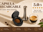 Kit Cápsula Dolce Gusto Recargable + Tamper - Thumbnail 5