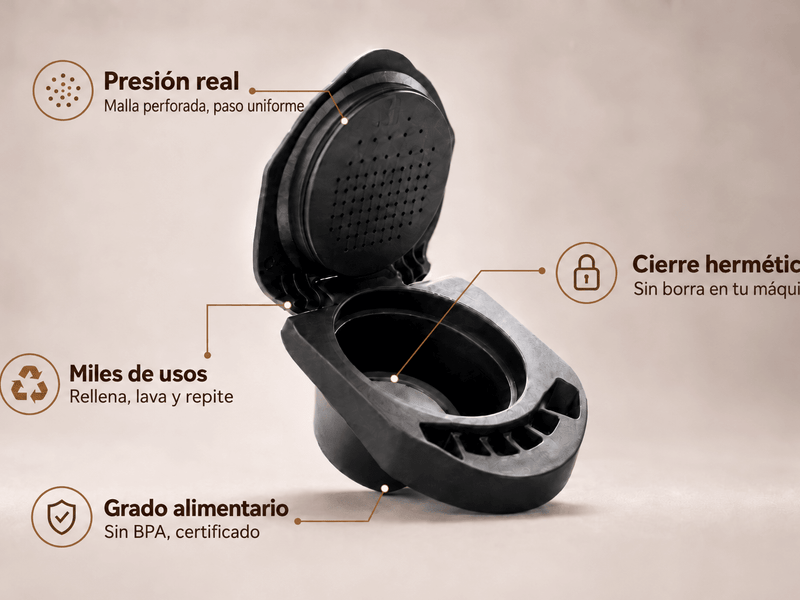 Kit Cápsula Dolce Gusto Recargable + Tamper - Image 7