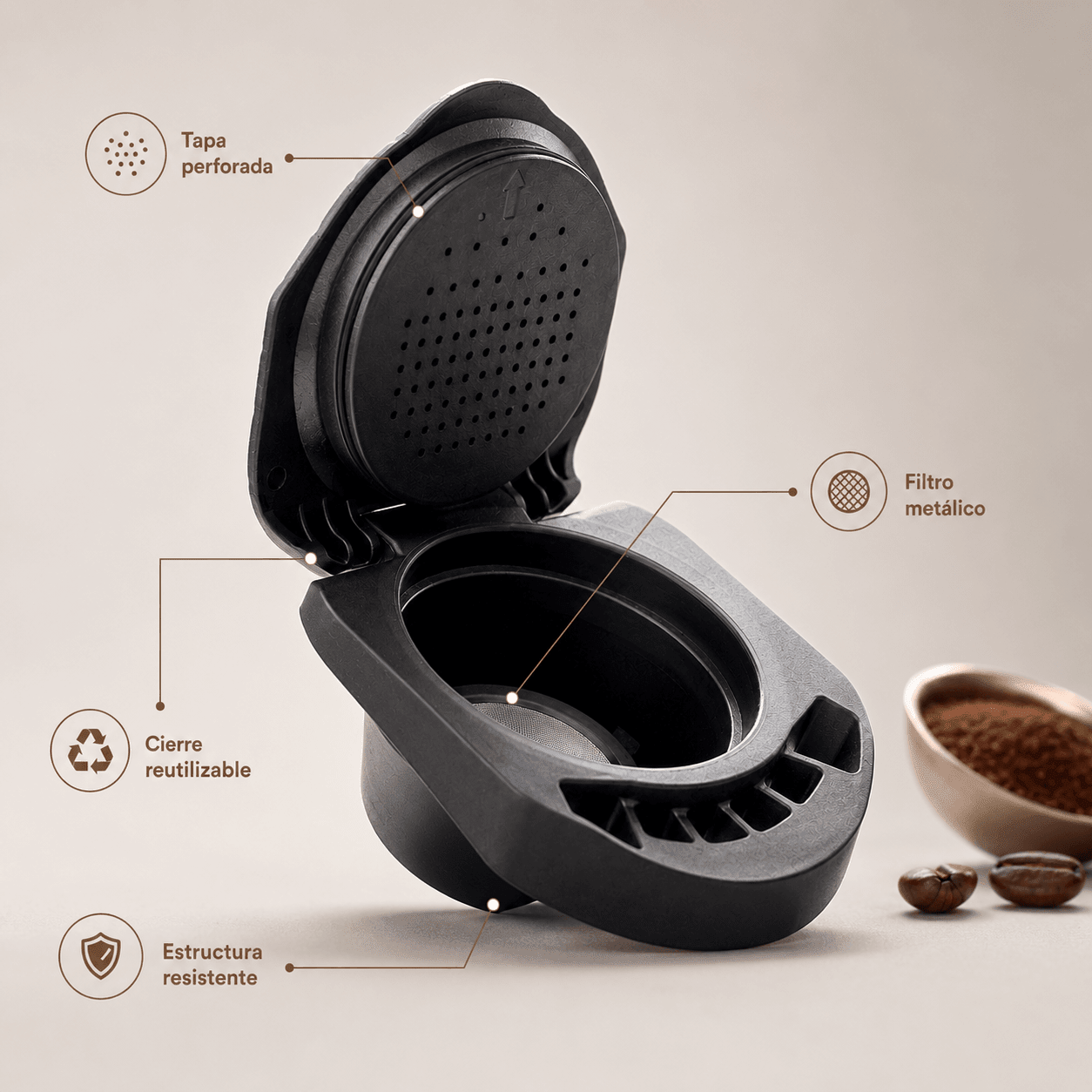 Cápsula Dolce Gusto Recargable - Gallery 4