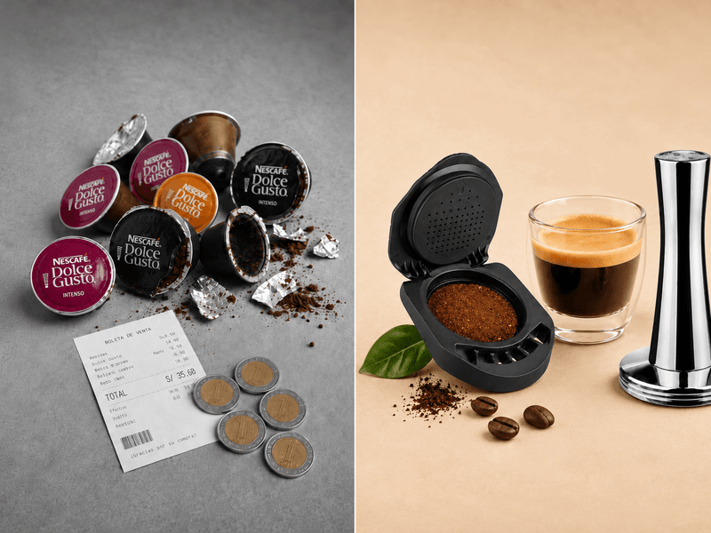 Kit Cápsula Dolce Gusto Recargable + Tamper - Image 8