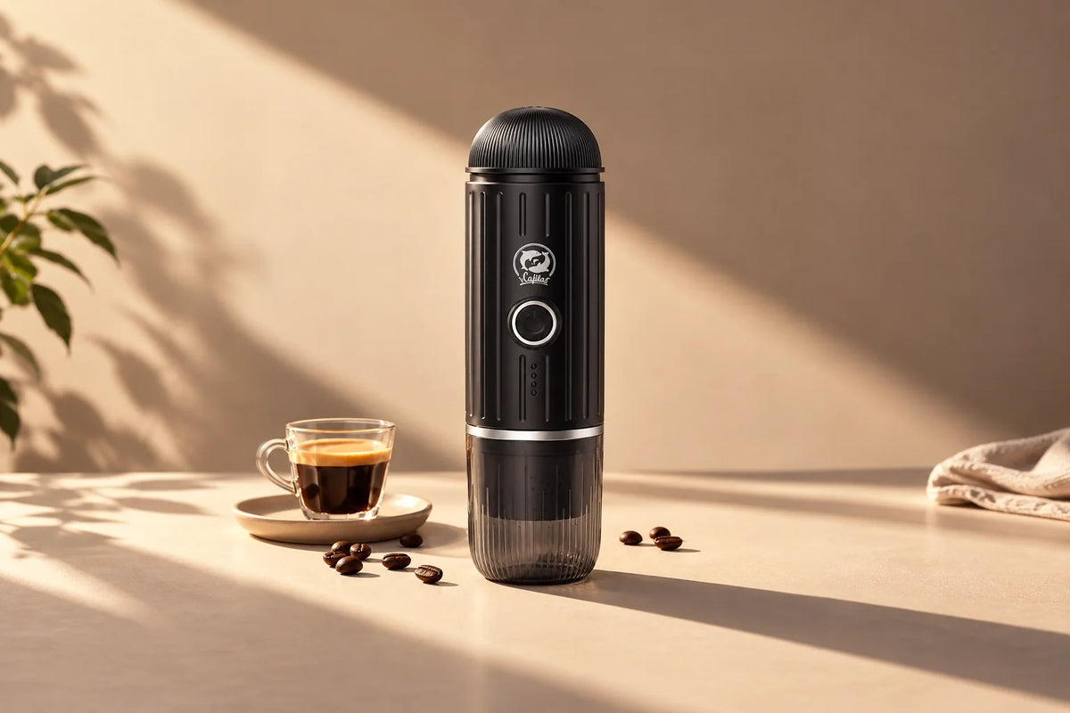 Quiero espresso fuera de casa