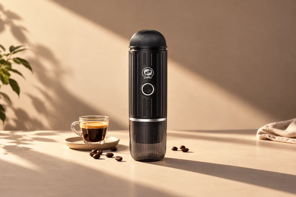 Cafetera Espresso Portátil a Batería