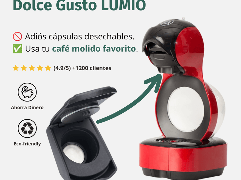 Cápsula Dolce Gusto Recargable LUMIO + Tamper - Image 2